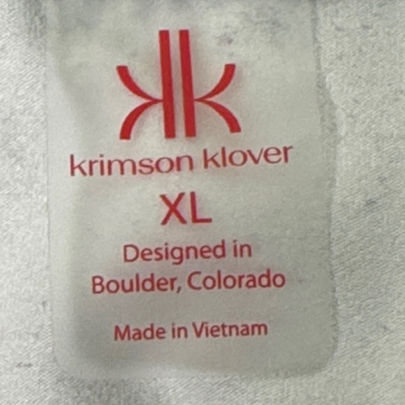 Krimson Klover “Snowbank” 1/4 Zip Base Layer Top Size XL - Picture 10 of 13